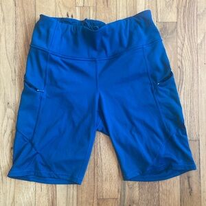 Athleta Bike Shorts with pockets